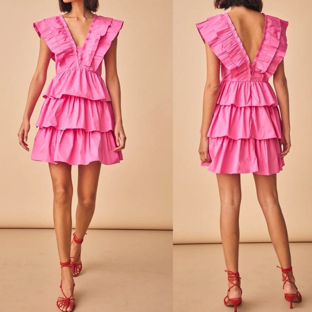 NWT Hunter Bell Pink Pamela dress